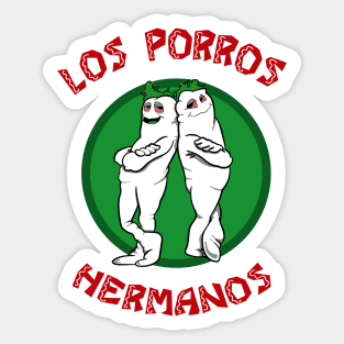 Los porros hermanos Sticker